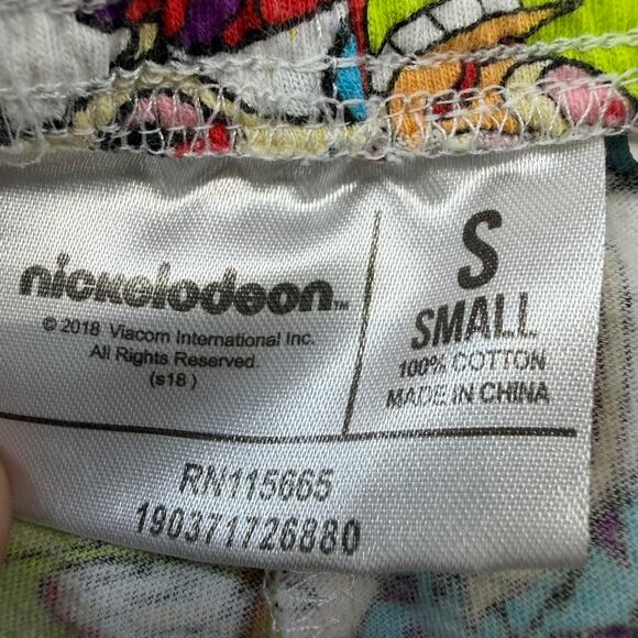Nickelodeon 90s Cartoon Pajama Pant Ren & Stimpy Rugrats Rocko's Modern Small - Picture 5 of 6